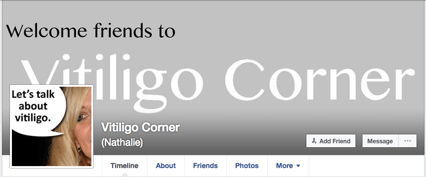 vitiligo facebook
